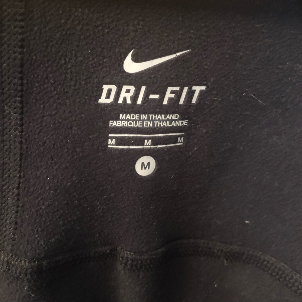 Nike Running Dri Fit Zip Jacket Black Size Medium - Picture 9 of 11